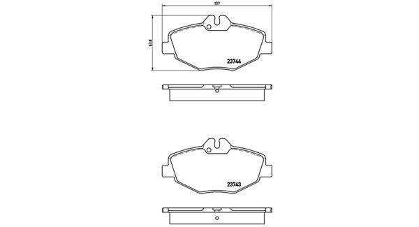 MAGNETI MARELLI Piduriklotsi komplekt,ketaspidur 363700450049